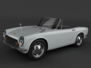honda s600 3D Model