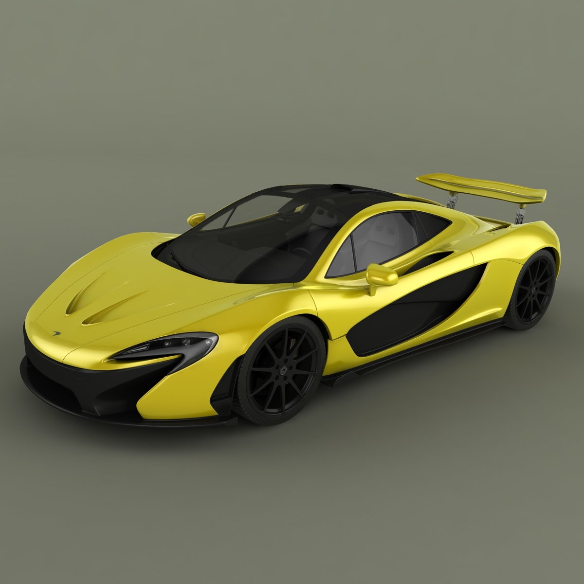 Mclaren P1 2014 3d Model In Sport Cars 3dexport
