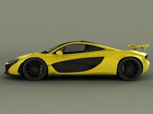 mclaren p1 2014 3D Model