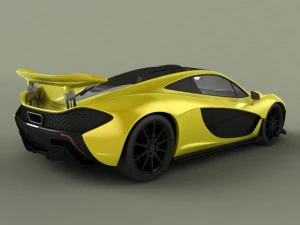 mclaren p1 2014 3D Model