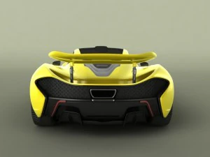 mclaren p1 2014 3D Model