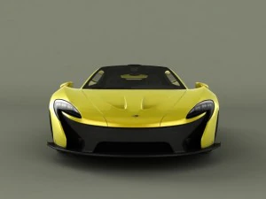 mclaren p1 2014 3D Model
