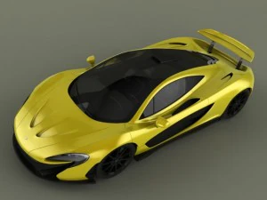 mclaren p1 2014 3D Model