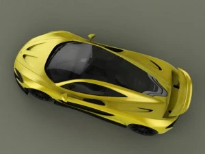 mclaren p1 2014 3D Model