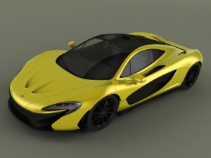 mclaren p1 2014 3Dモデル