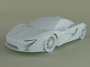 mclaren p1 2014 3Dモデル