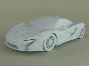 mclaren p1 2014 3D Model