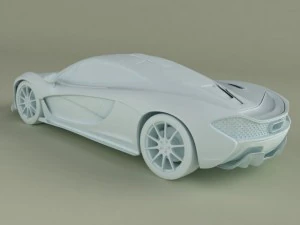 mclaren p1 2014 3D Model