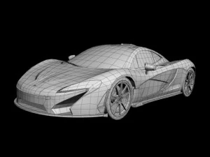 mclaren p1 2014 3D Model