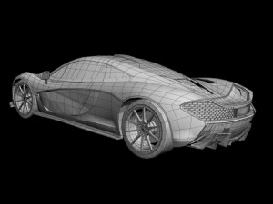 mclaren p1 2014 3Dモデル