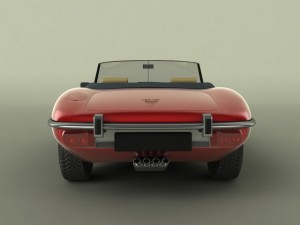 jaguar etype  series 2 v12 Model 3D