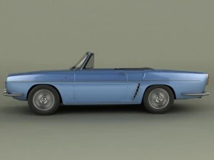 renault caravelle  floride 1961 3D Model