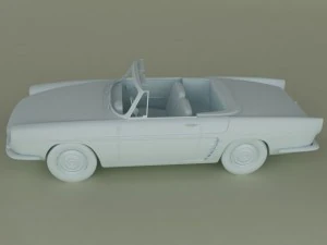 renault caravelle  floride 1961 3D Model