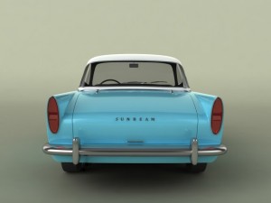 sunbeam alpine series 1 Modelo 3D