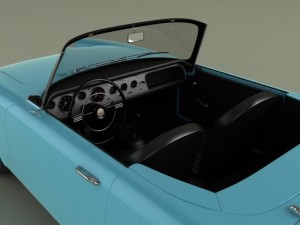 sunbeam alpine series 1 Modelo 3D