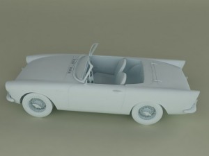 sunbeam alpine series 1 Modelo 3D