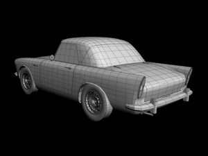 sunbeam alpine series 1 Modelo 3D
