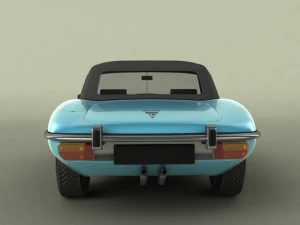 jaguar e type 2 v12 3D Model