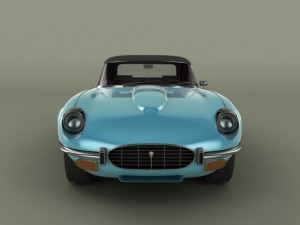 jaguar e type 2 v12 Modelo 3D