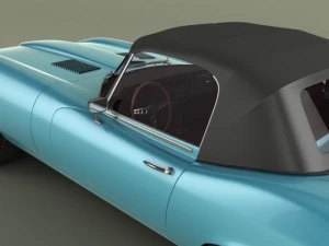 jaguar e type 2 v12 3D Model