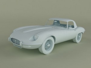 jaguar e type 2 v12 Modelo 3D