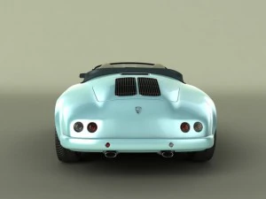 pgo speedster ii  porsche 356 3D Model