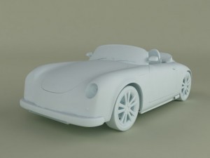 pgo speedster ii  porsche 356 Model 3D