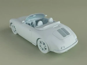 pgo speedster ii  porsche 356 3D Model