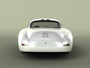 gullwing america  300sl 3D 모델