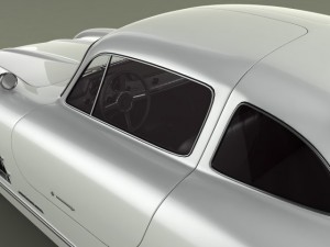 gullwing america  300sl 3D 모델