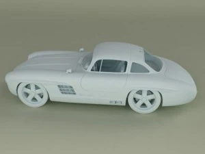 gullwing america  300sl 3D Model