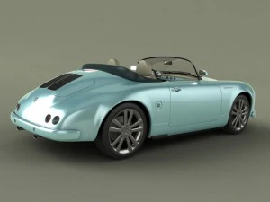neo classic cars 3D Model