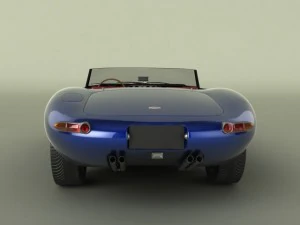 neo classic cars 3D Model