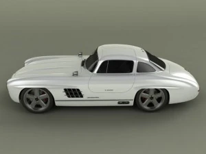neo classic cars 3D Model