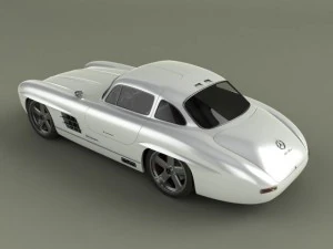 neo classic cars 3D Model