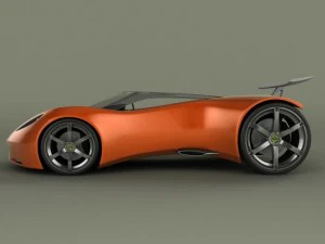 lotus hot wheels concept 3D Model