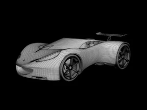 lotus hot wheels concept 3D Model