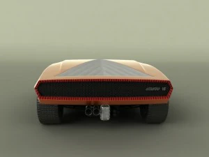 lancia stratos zero concept 3D Model