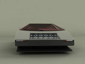 aston martin bulldog concept 3D Model