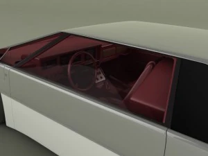 aston martin bulldog concept 3D Model