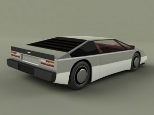 classic concept cars 3D Model
