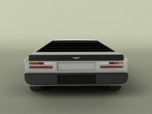 classic concept cars 3D Model