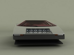 classic concept cars 3D Model
