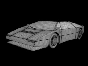 classic concept cars 3D Model