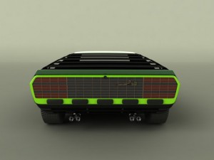 classic concept cars 3D Model