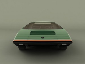 classic concept cars 3D Model