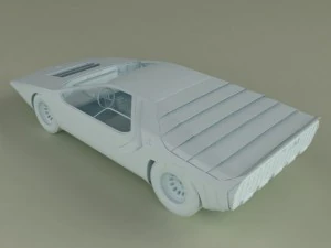 autos conceptuales cl&aacute;sicos Modelo 3D