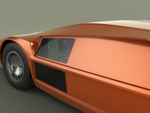 classic concept cars 3D Model