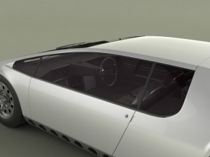 classic concept cars 3D Model