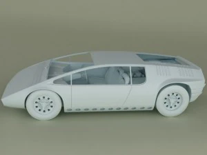 autos conceptuales cl&aacute;sicos Modelo 3D